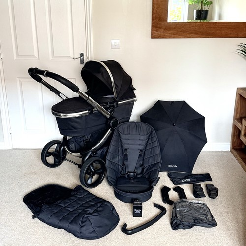 Icandy peach single pram - peach,