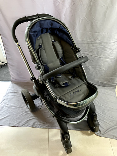 Icandy peach pram with - icandy,